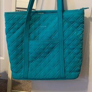 Vera Bradley Peacock Vera Microfiber Tote